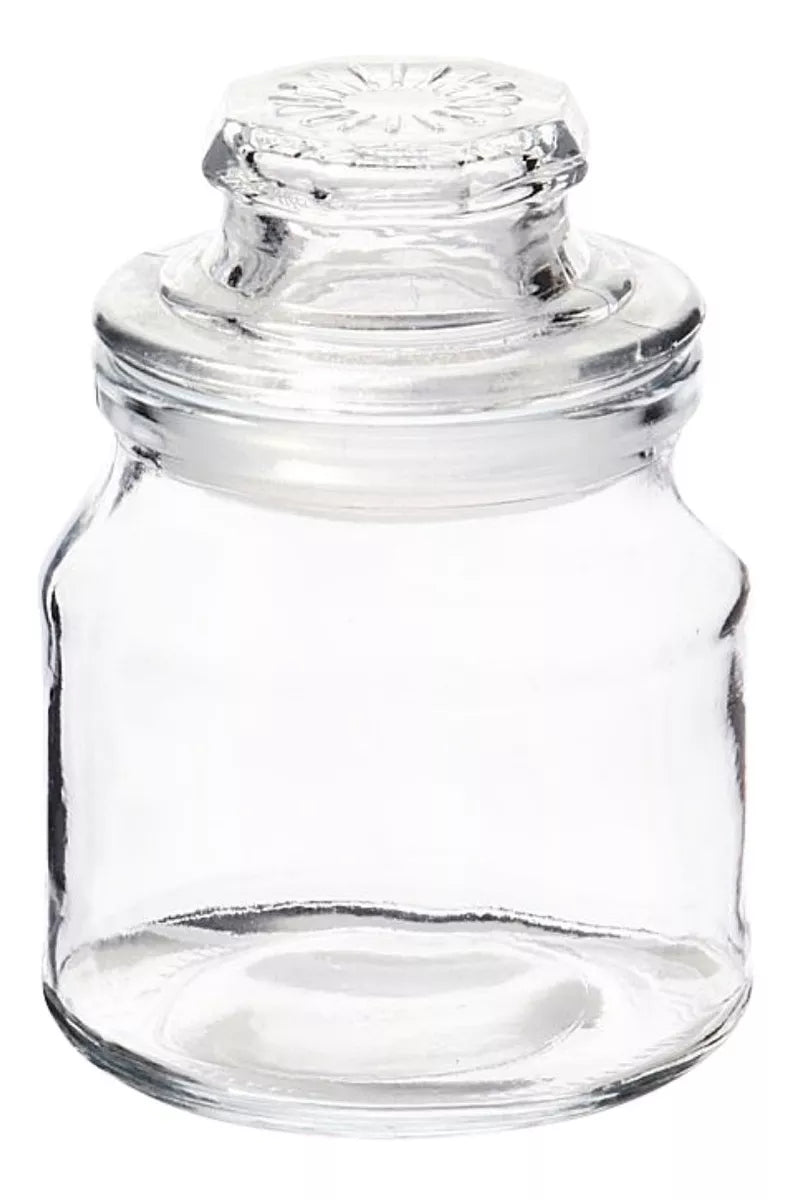 6 Pack Brocalito Vidrio 150ml Recuerdo Dulcero Bodas Bautizo