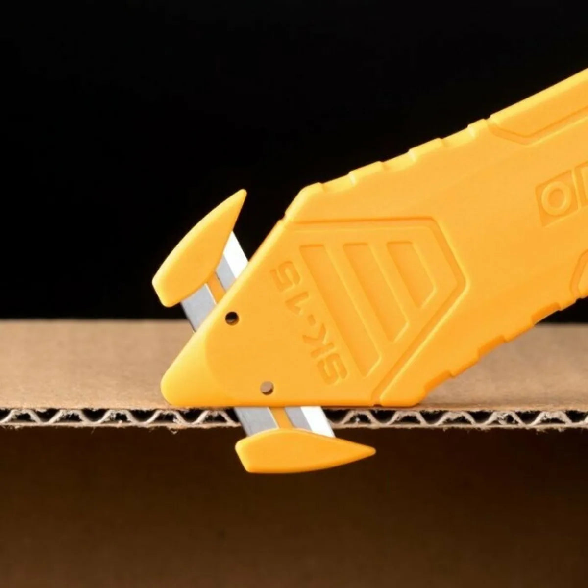 Navaja Cutter Sk-15 Olfa Hoja Oculta Acero Inox Desechable