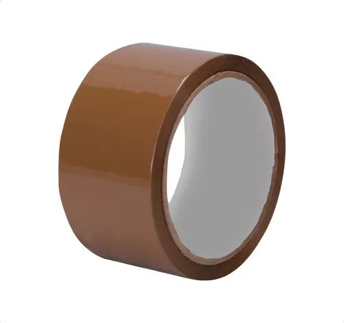 6pzs Cinta Empaque 040 Canela Offiland 48mm X 150m Acrilico