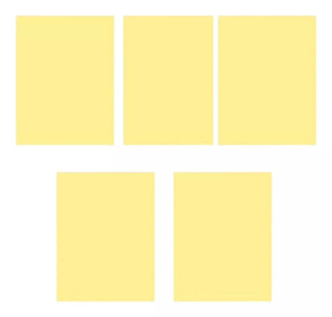 100 Hojas Color Pastel Eurocolors Tamaño Carta Color Elegir