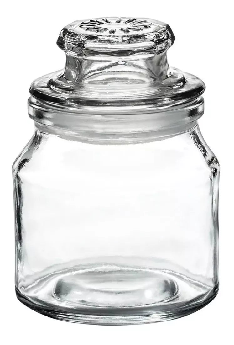 6 Pack Brocalito Vidrio 150ml Recuerdo Dulcero Bodas Bautizo