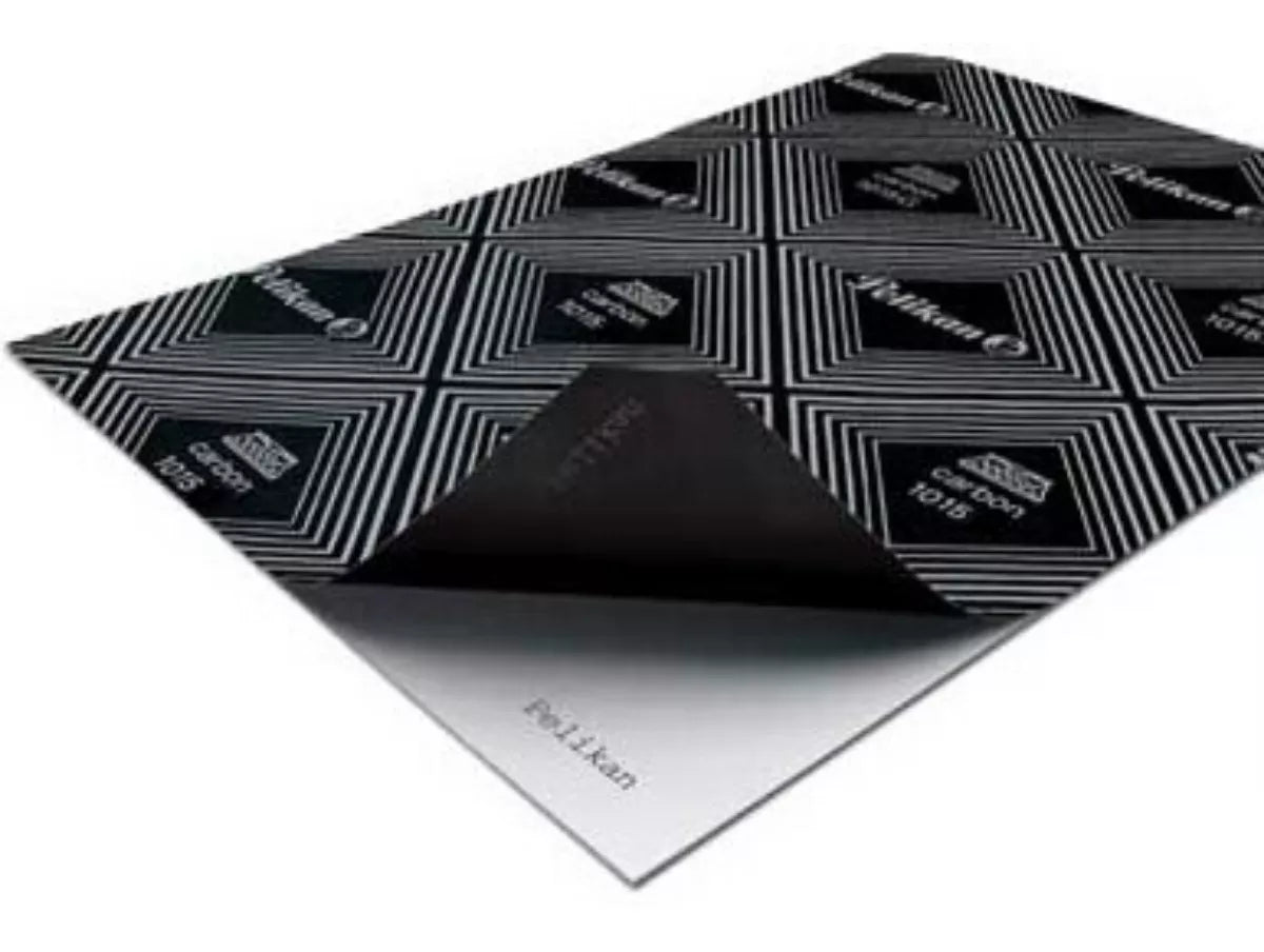 Hojas Papel Carbón 1015g Carta Base Cera Negra Pelikan 100 Piezas
