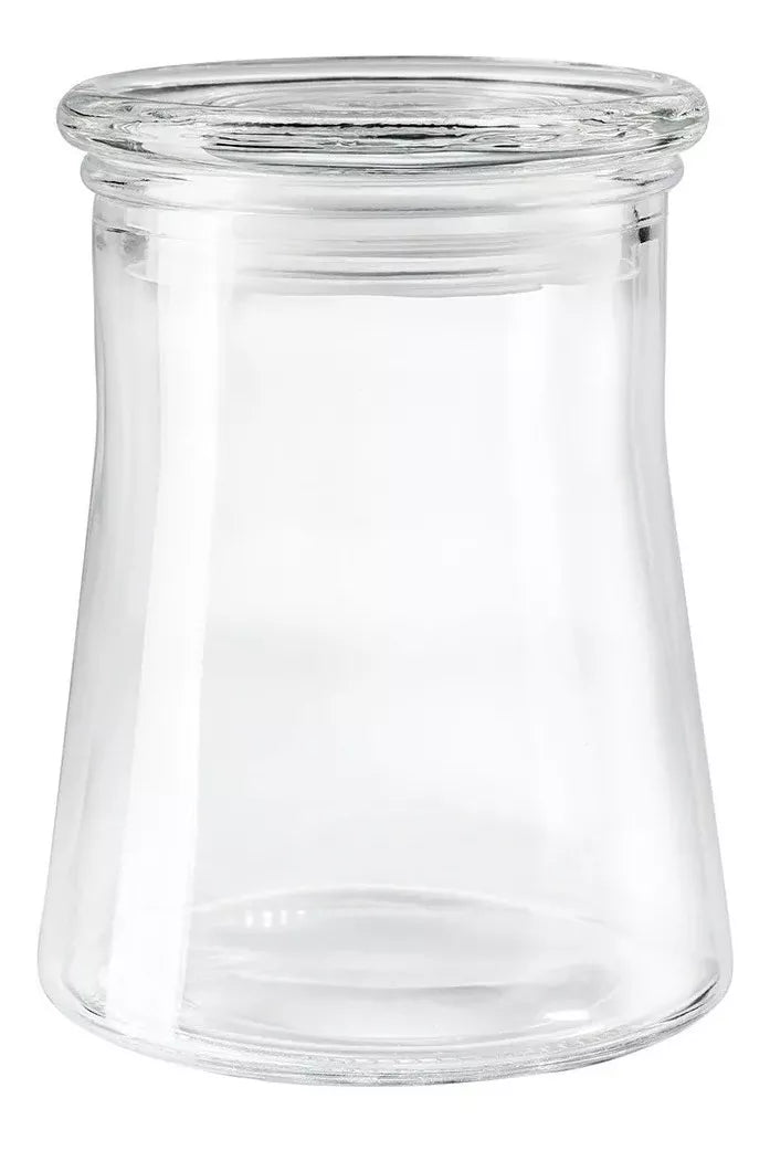 Envase Brocal Tapa Contenedor Frasco Vidrio Cristal 900ml