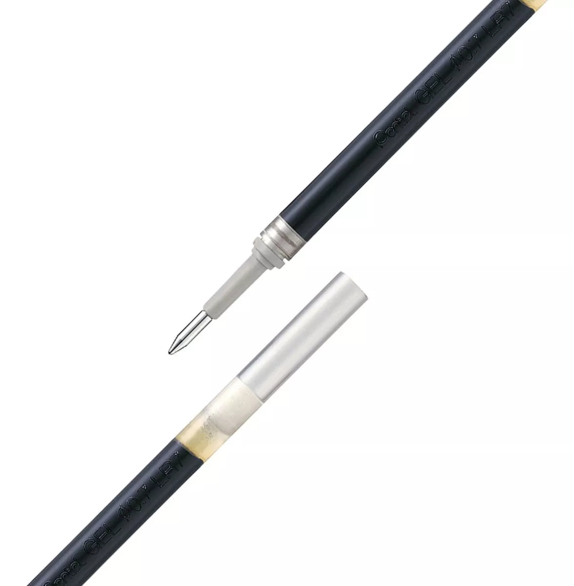 2 Repuestos Bolígrafo Pentel Lr7 Tinta Gel Líquida 0.7mm