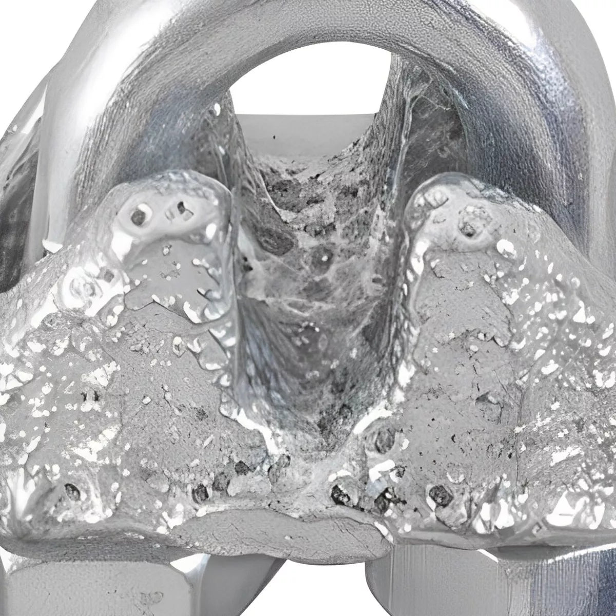 10pzs Nudo Galvanizado Perro 1/4´´ Dogotuls Hierro Maleable