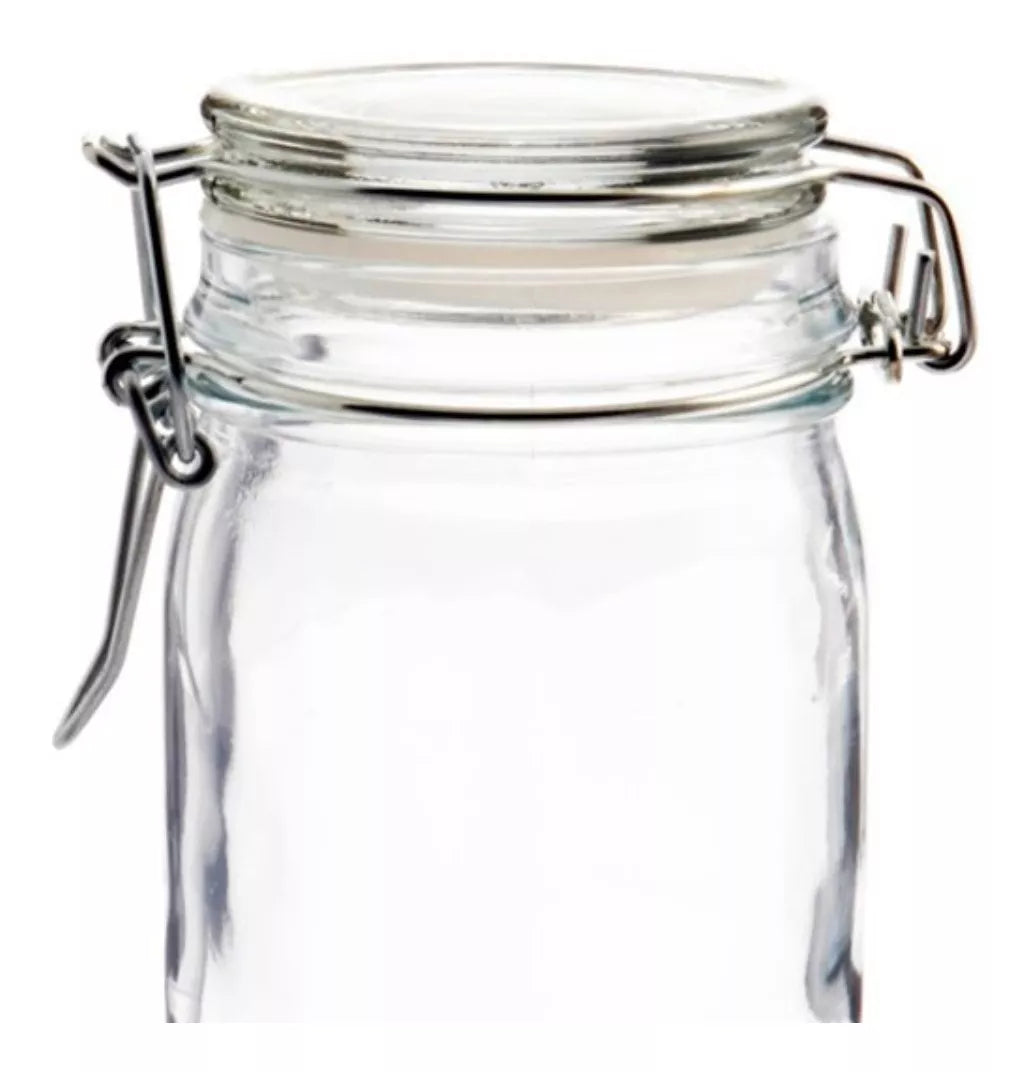 Set 6 Brocalito Vidrio Envase Redondo Regalo Dulcero 200ml