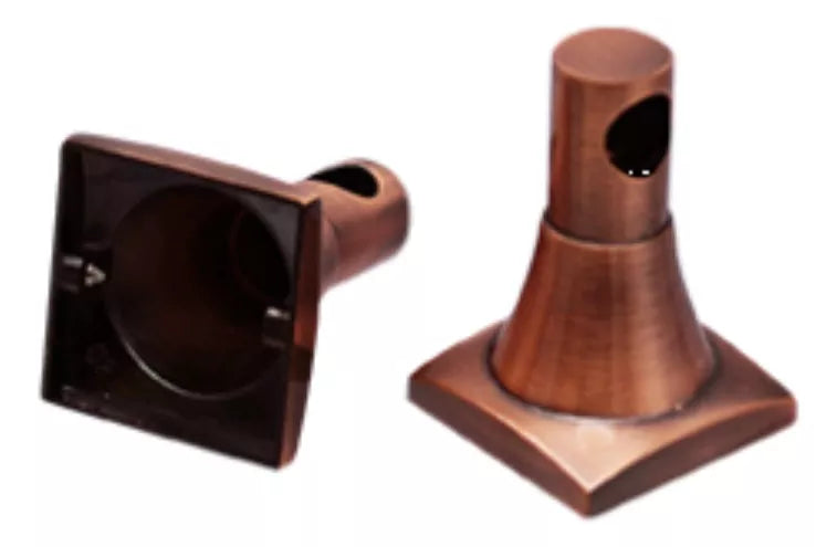 Juego Accesorios Baño 6 Piezas Meer Metal Color Oro Rosado