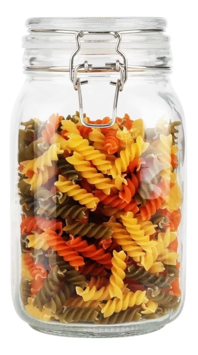 Envase Vidrio Hermético Alimentos Conservas Contenedor 1.5 L