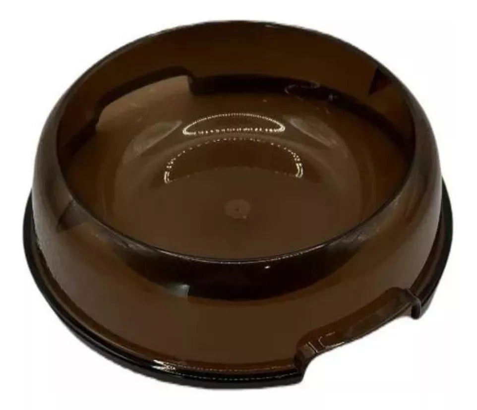 Plato Comida Perros Pet Pop Mascotas Redondo Traslucidos