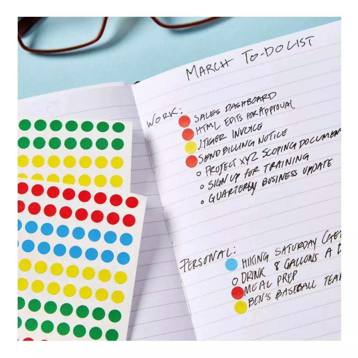 768 Etiquetas Redonda Multicolor Avery Permanente 0.6 Cm