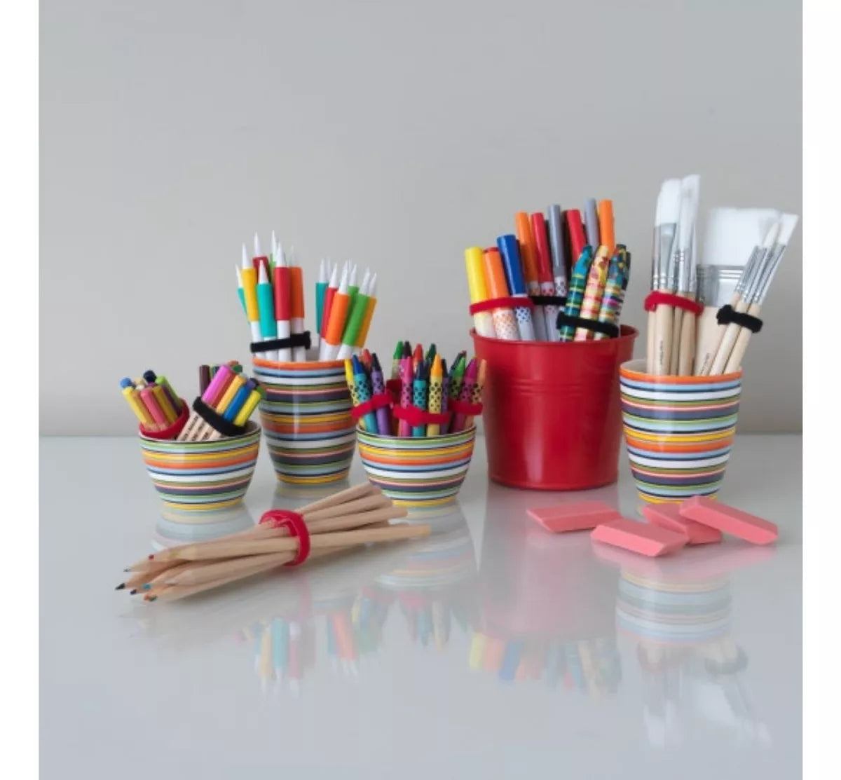 3 Cintas Organizadoras VELCRO® para Cables – Tiras de Sujeción Multicolor