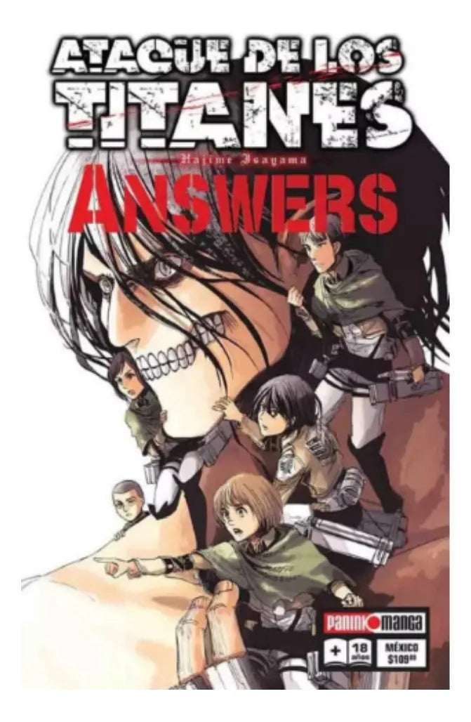Ataque De Los Titanes Answers Panini Anime Español