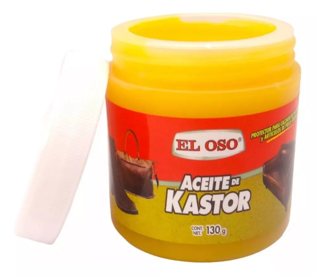 Aceite Kastor El Oso Restaura Protege Calzado Piel Sport