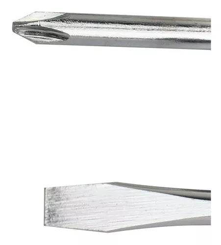 Juego 2 Desarmadores Santul 1/4 Cruz Y Plano Pvc Trompo