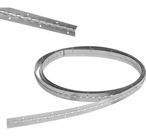 Bisagra Piano Lock Barrenadas 1-1/4'' X 3.5 M Acero