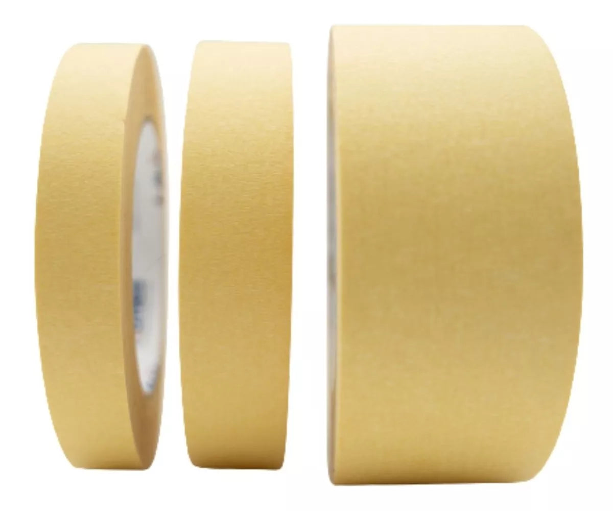 Masking Tape Uso Automotriz Amarillo Adhes 48mmx50m