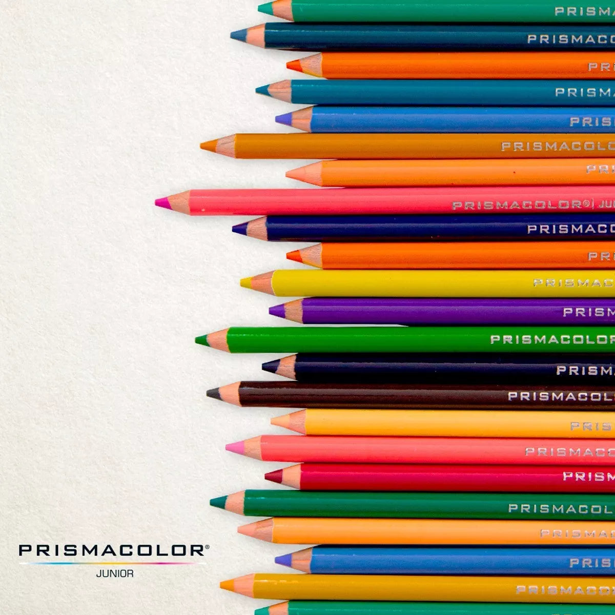 36 Lápices De Colores Prismacolor Junior Pastel Metalicos
