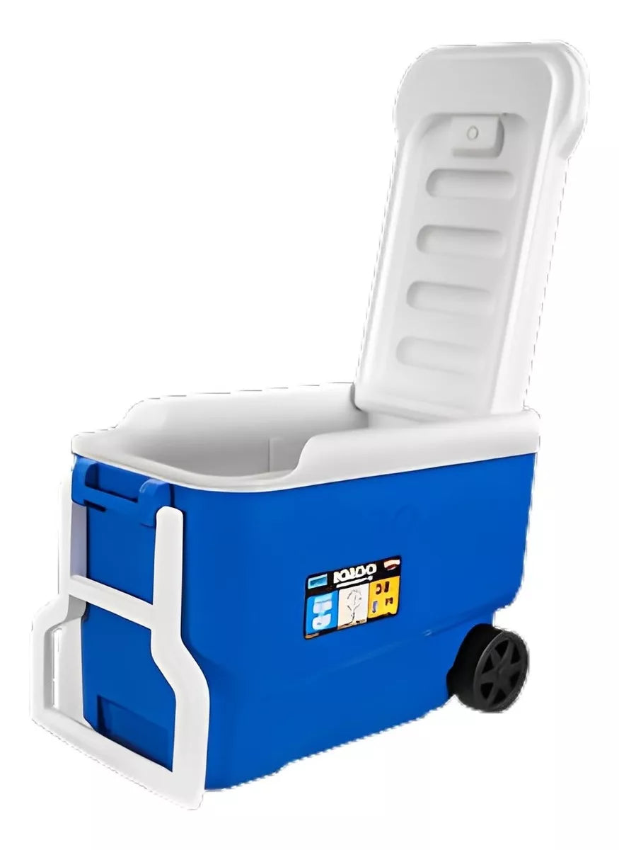 Hielera Portatil IGLOO Asas Llantas Resistente 36lts