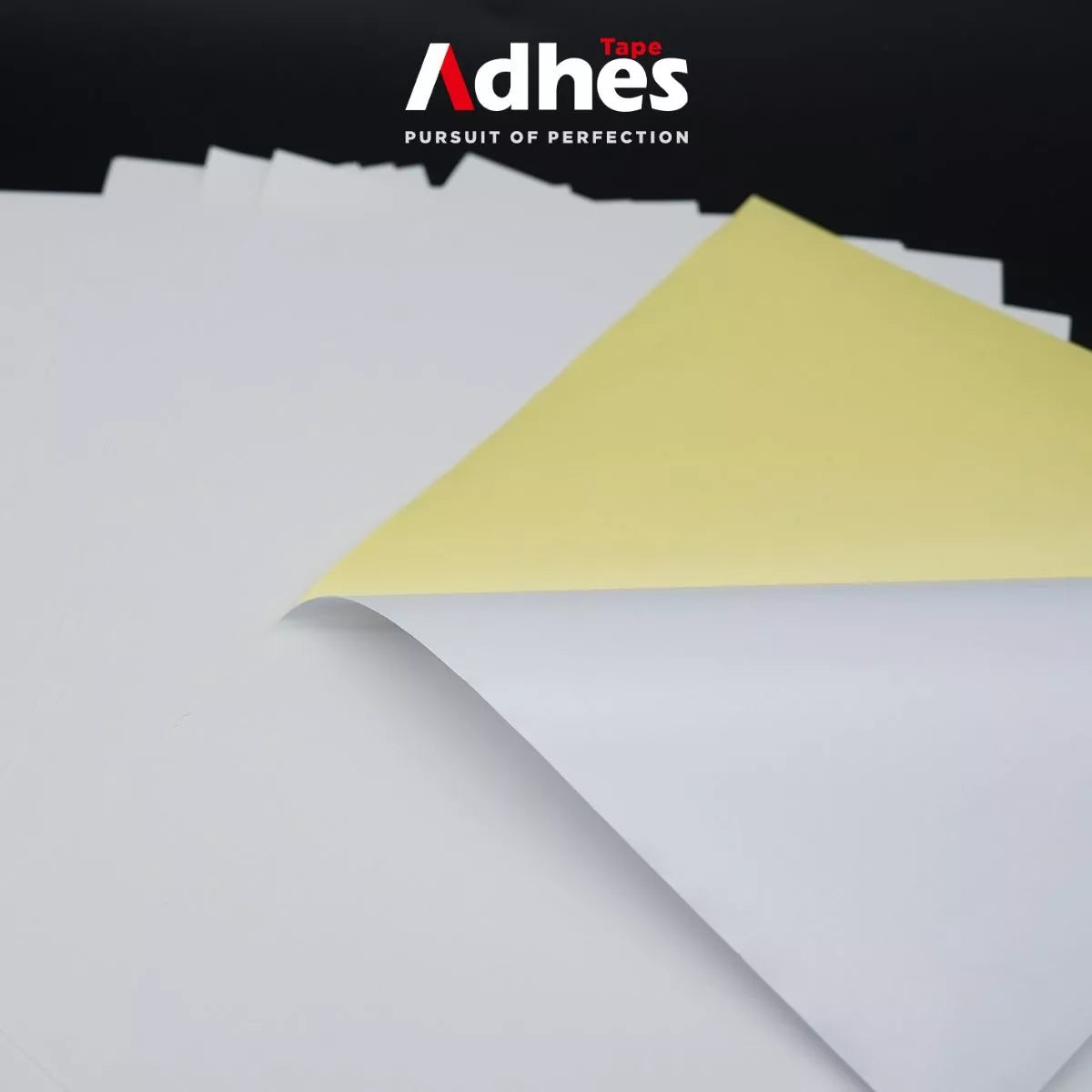 100pz Papel Adhesivo Para Impresión Adhes Blanco Termico