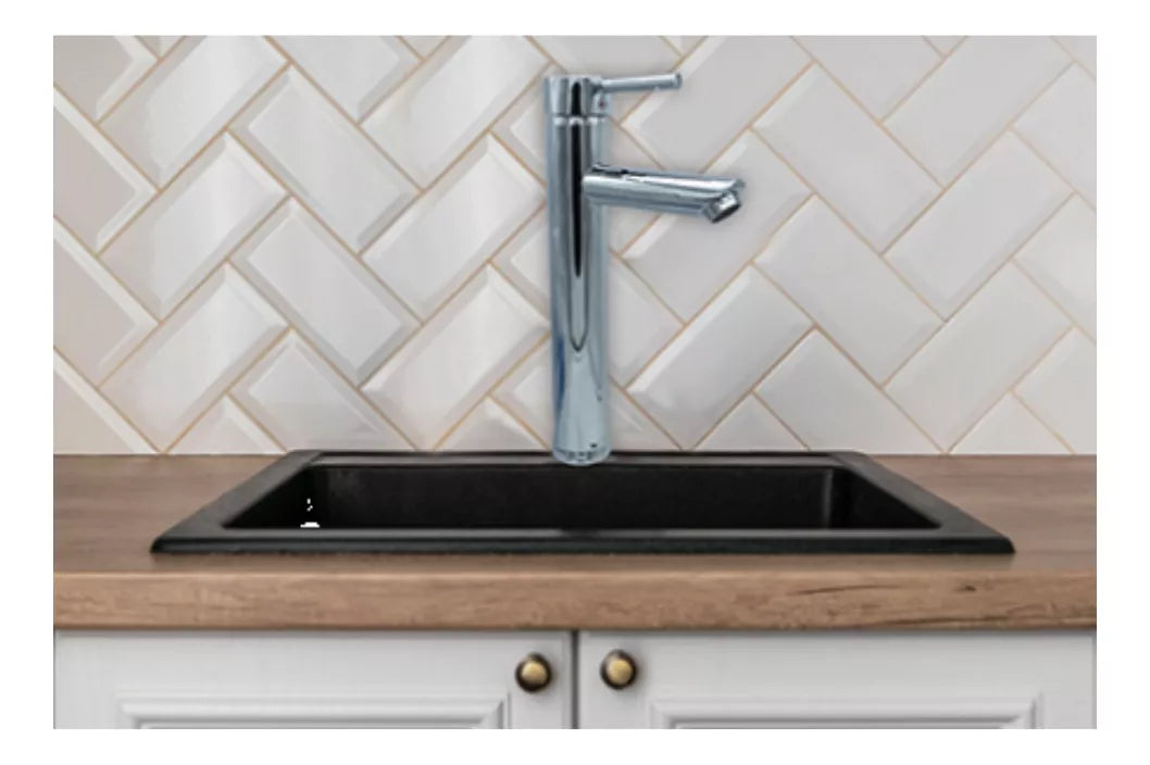 Mezcladora Monomando Meer Fregadero Incluye Mangueras