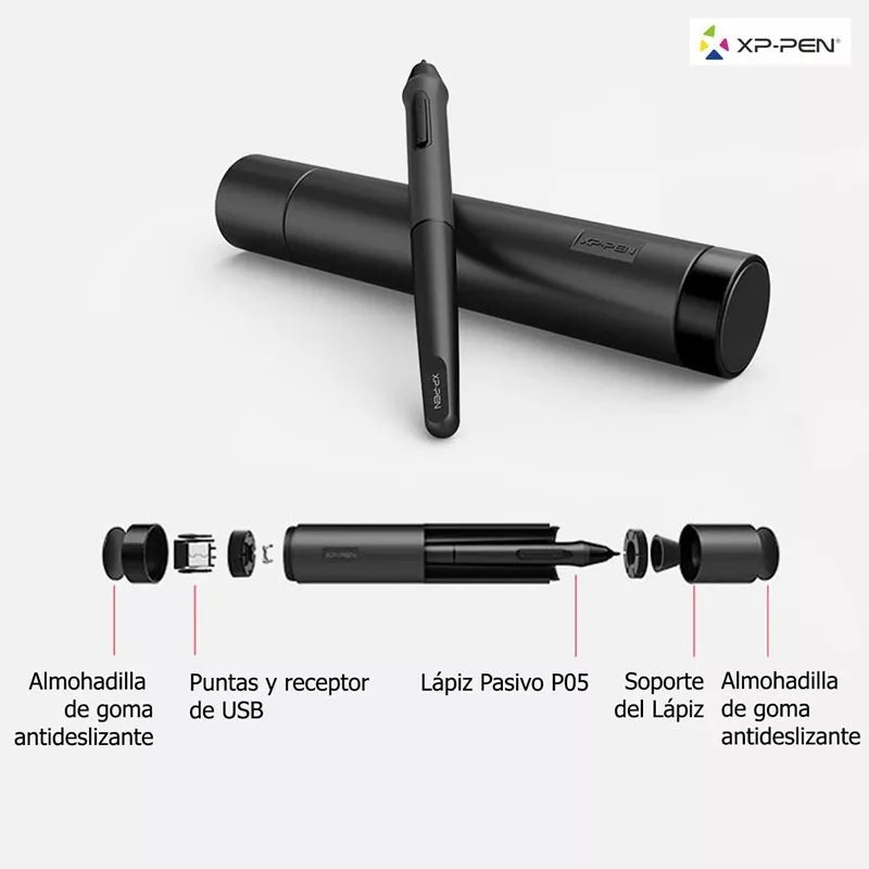 Lápiz Óptico Xp-pen P05 Pasivo Sin Batería Tableta G640s