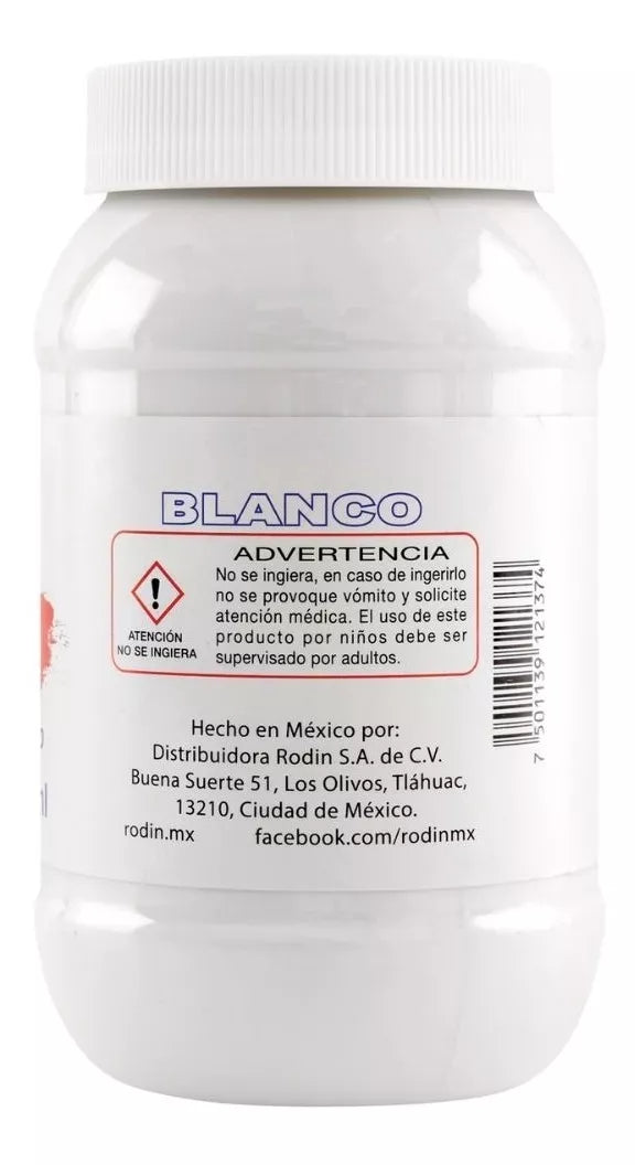 Gesso Imprimador Acrílico Blanco Rodin 500 Arte Manualidades