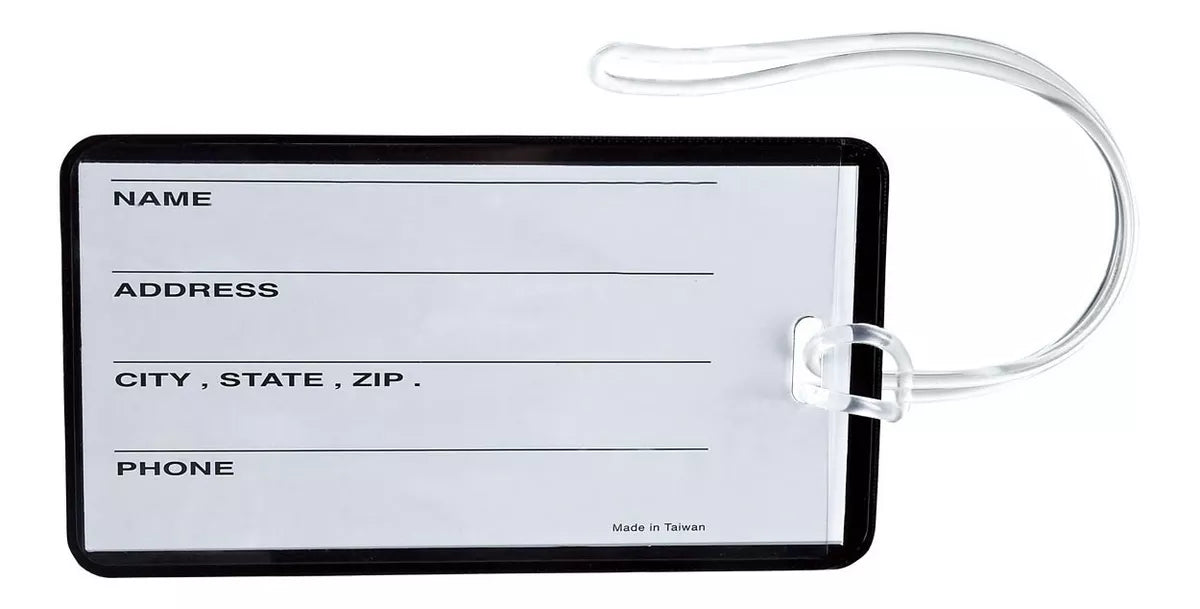 10 Identificador Maleta Plástico Colores Equipaje Correa