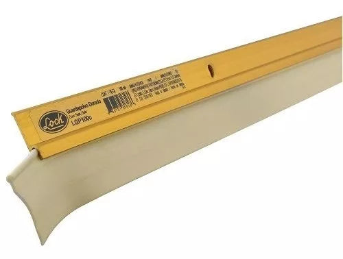 Guardapolvo Lock 100 Cm Acabado Dorado Goma Pvc