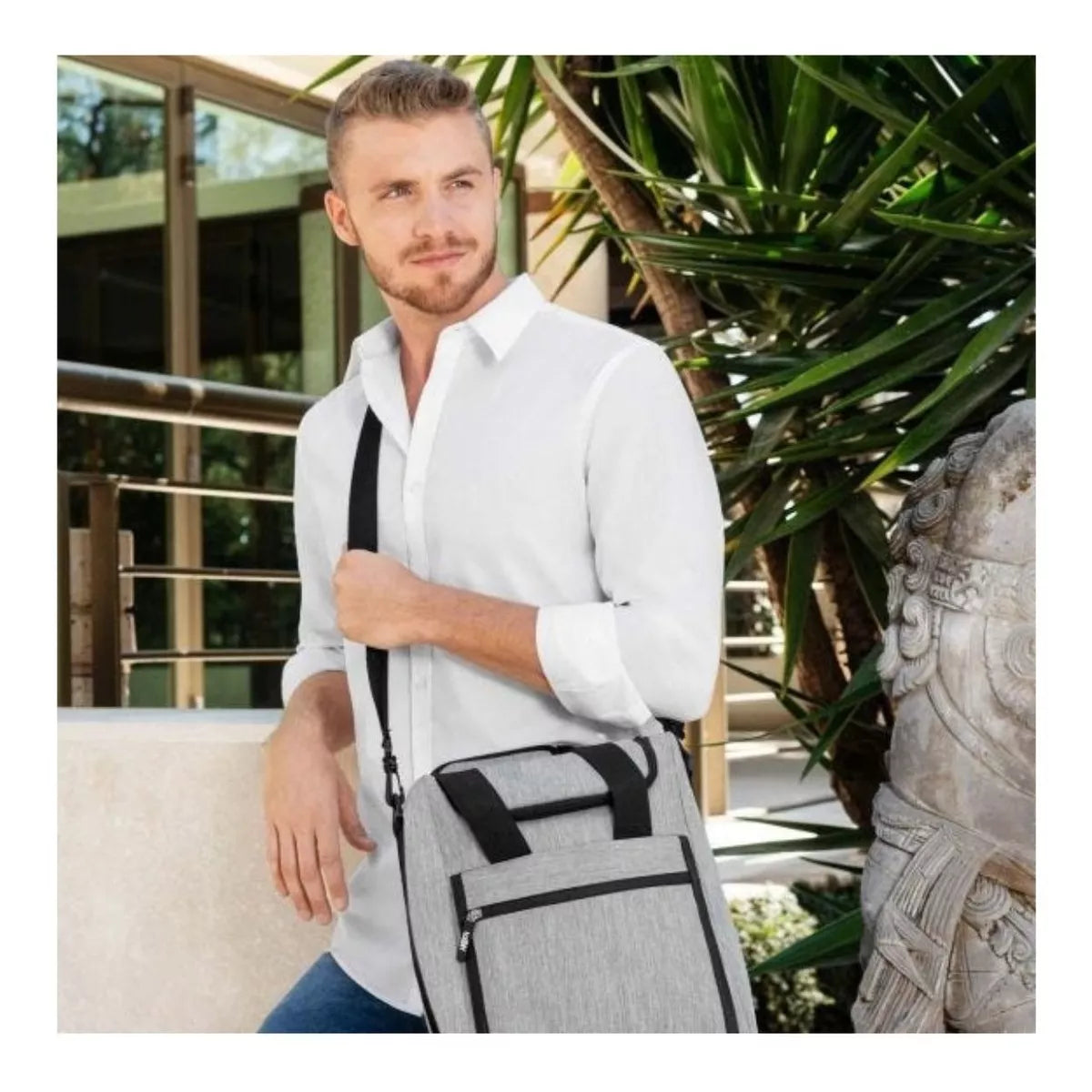 Lonchera Ejecutiva Interior Metalizado Plastificado Elegante