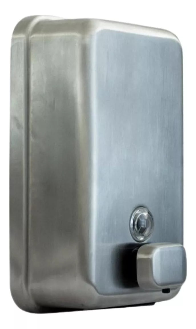 Jabonera Oval Acero Inoxidable Satinado 1 Litro Industrial