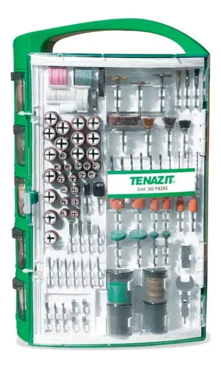 302pz Kit Para Mototool Tenazit Empaque Plastico Multiusos