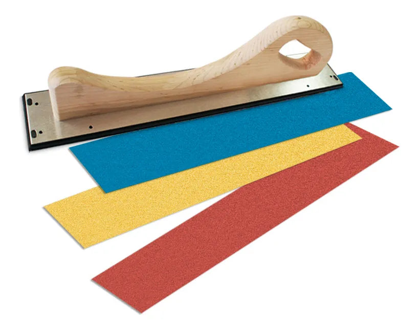 50 piezas Tira de Lija Fandeli R013 Grano 080P 0.070m x 0.445m