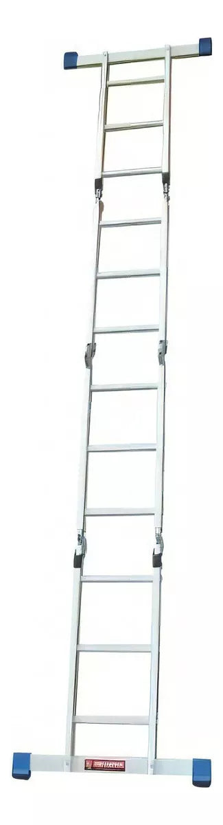 Escalera De Aluminio Multipropósito Peldaños 706756 Plateado