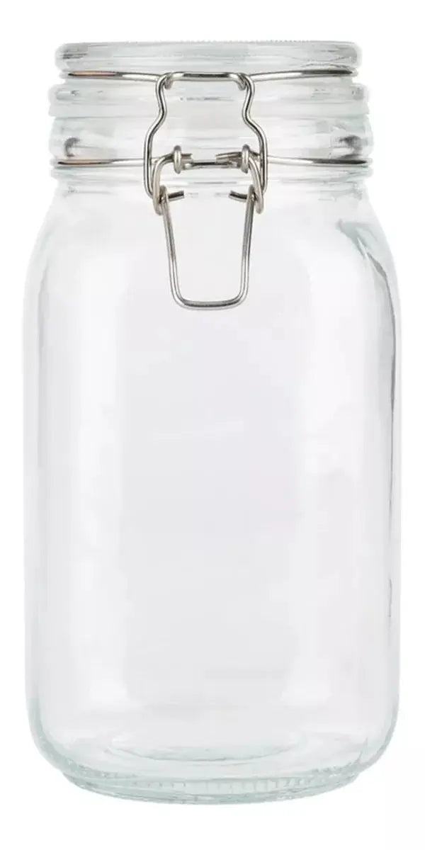 Envase Vidrio Hermético Alimentos Conservas Contenedor 1.5 L - Marchante MX
