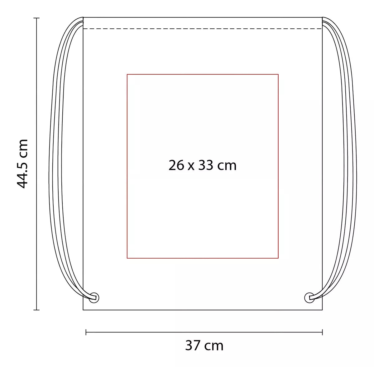 10 Morral Ecologico Bolsa Mochila Sublimar Promocional Color Color Blanco