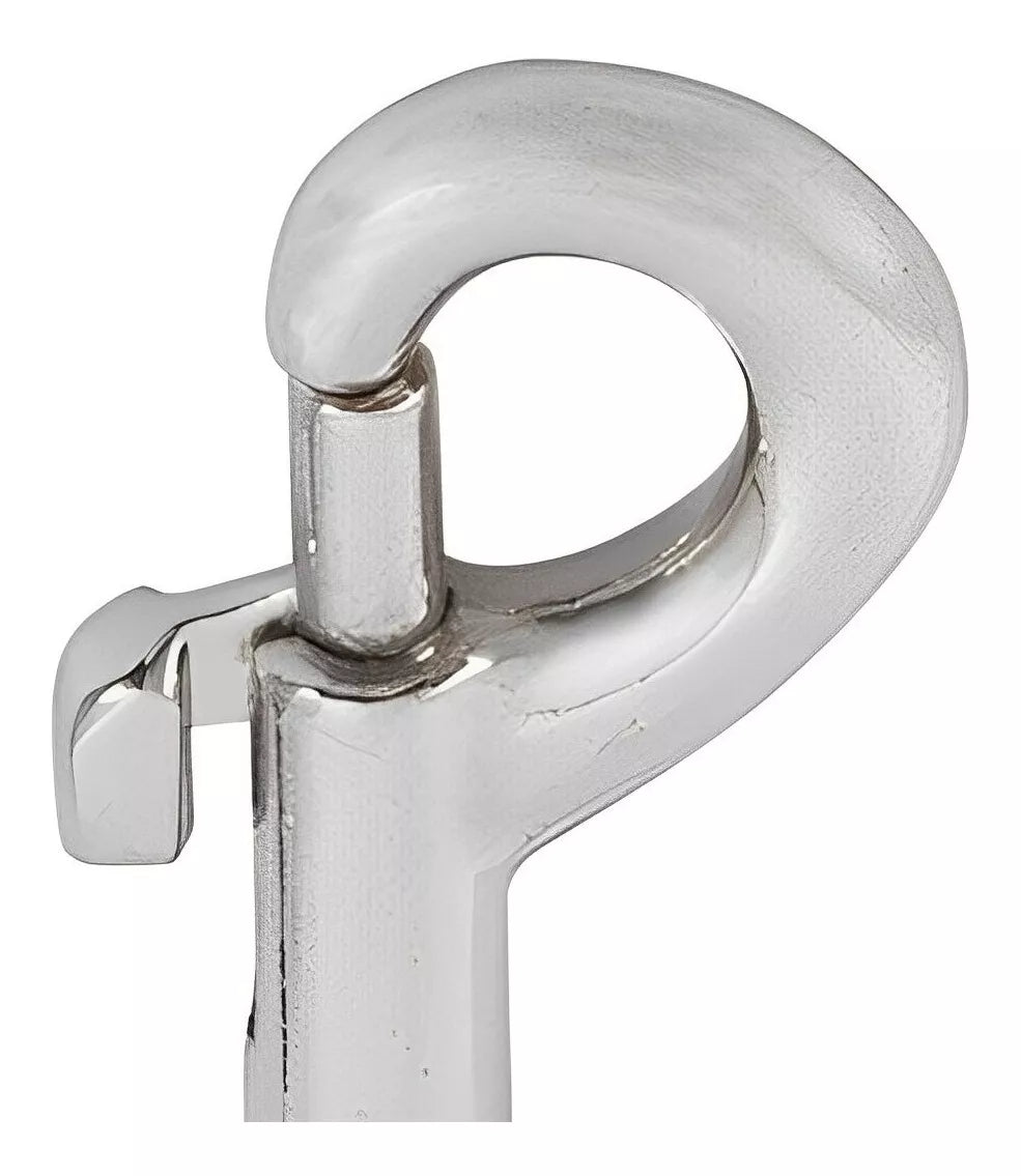 Bandola Niquelada Gancho 3/8¨ Seguro Resorte Dogotuls