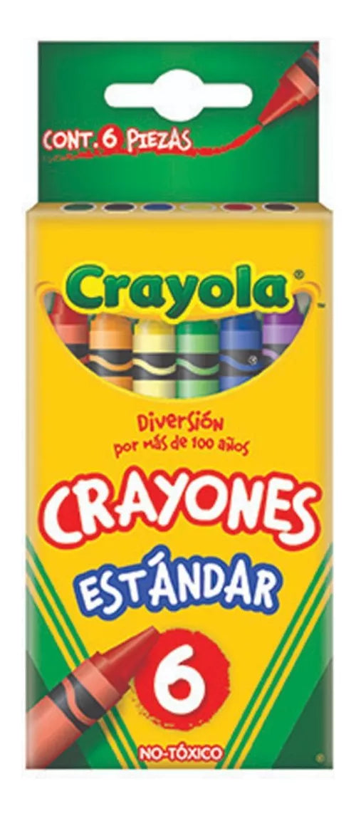Kit o set de colores y crayolas para niños con estuche de plástico  promocionales, KIT INF 100
