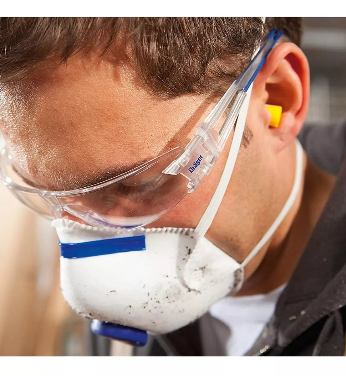 10 Lente Seguridad Industrial Antirayadura Antiempaño Alyger