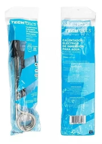 Calentador De Inmersión Para Agua 35lt 127 V 2000w Techtools Color Negro Potencia 2000 W