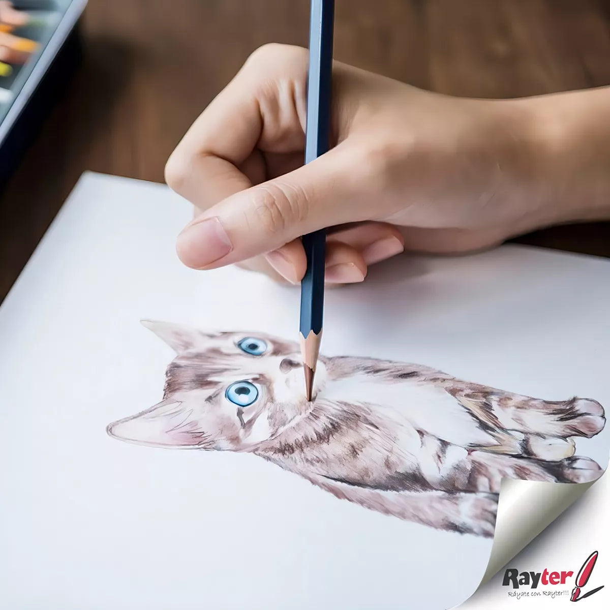 Cuaderno Marquilla Rayter Block Dibujo 30 Hjs C/papel China Color Varios