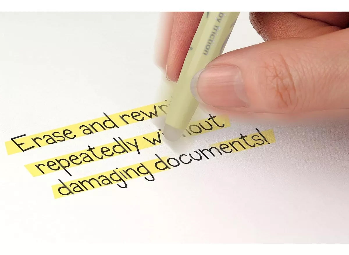 5 Marcador Borrable Pilot Frixion Light Pastel Punta Cincel