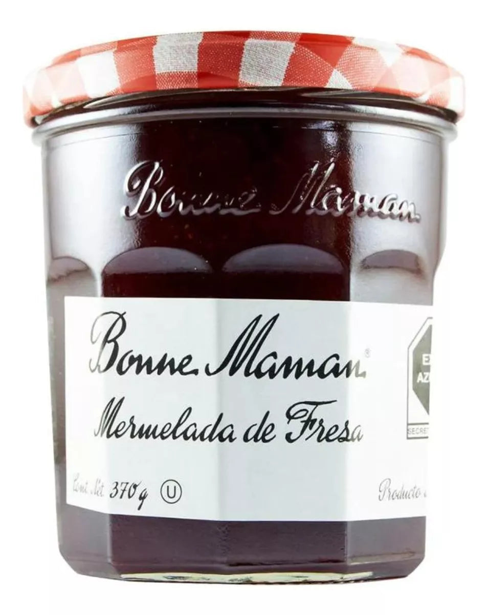 Mermelada Fresa Bonne Maman 370g Frasco Vidrio Francia