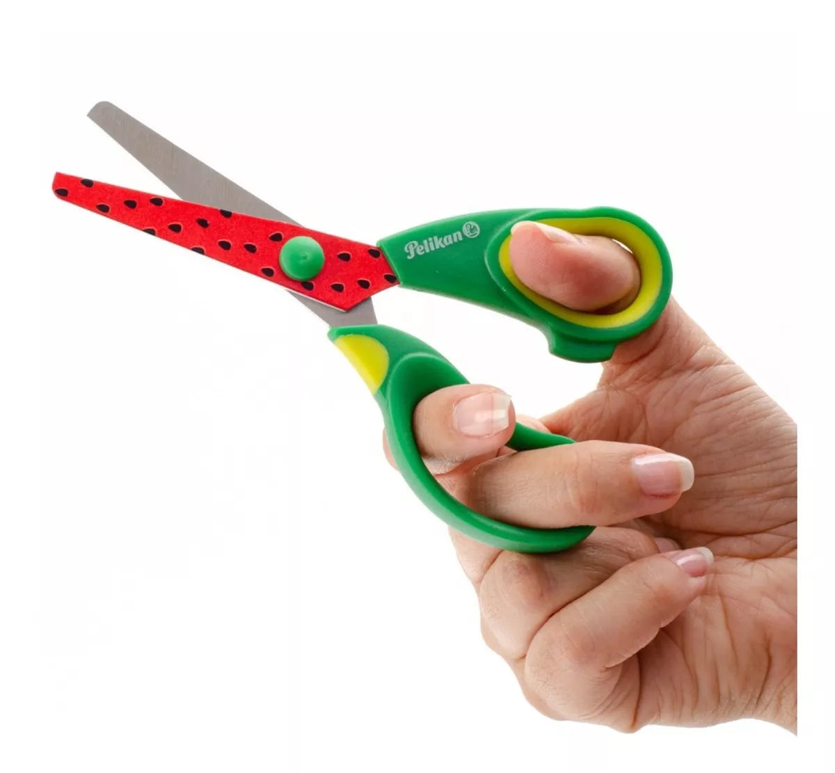 Tijera Escolar Ergonómica Confort Fancy 5 Pelikan Punta Roma