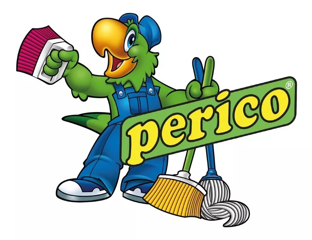 Cabeza Escoba Perico Lava Autos Multiuso