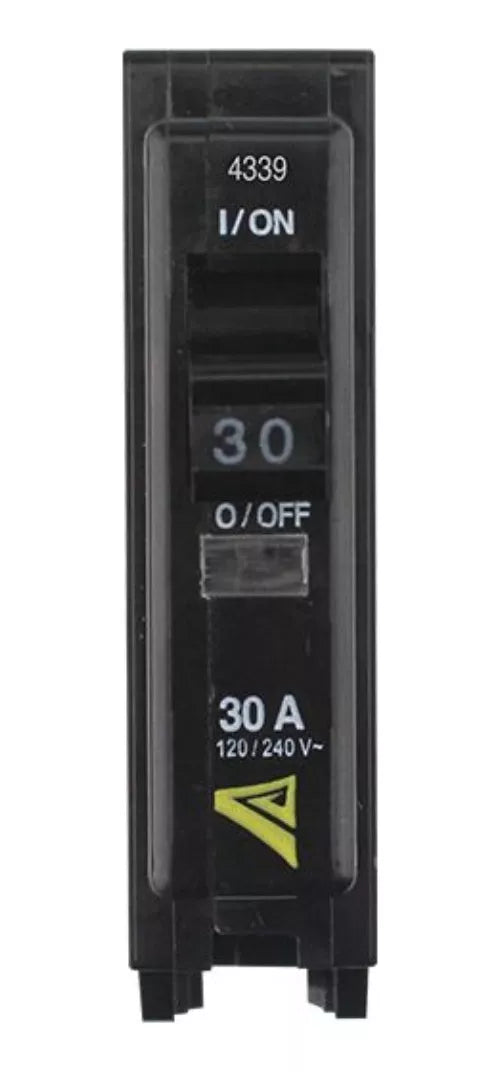 Interruptor 1 Polo Termomagnética 30a Sanelec Disparo Visibl