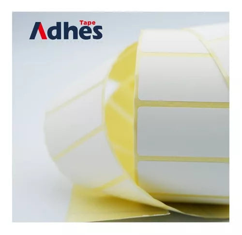 4 Rollos Etiquetas Papel Termico Adhes 2580 X Rollo Adhesivas