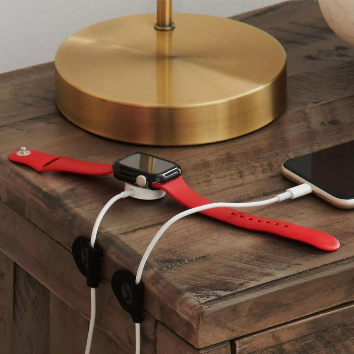 5 Tiras Soportes Cables Velcro® Cord Keepers