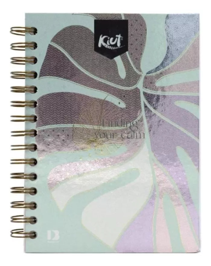 Libreta Cuaderno Norma Kiut Francesa 160hjs Rayas Pasta Dura