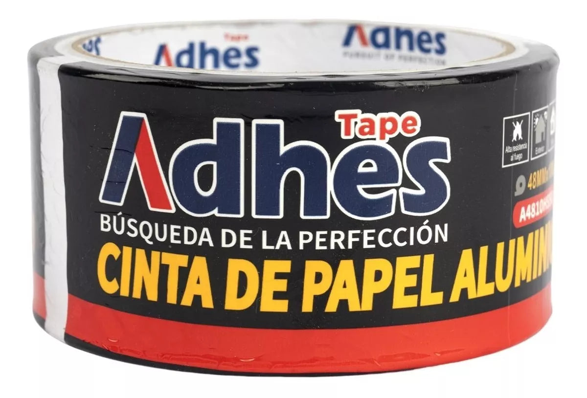 Cinta Adhesiva Aluminio Adhes Impermeable 10m Reparacion