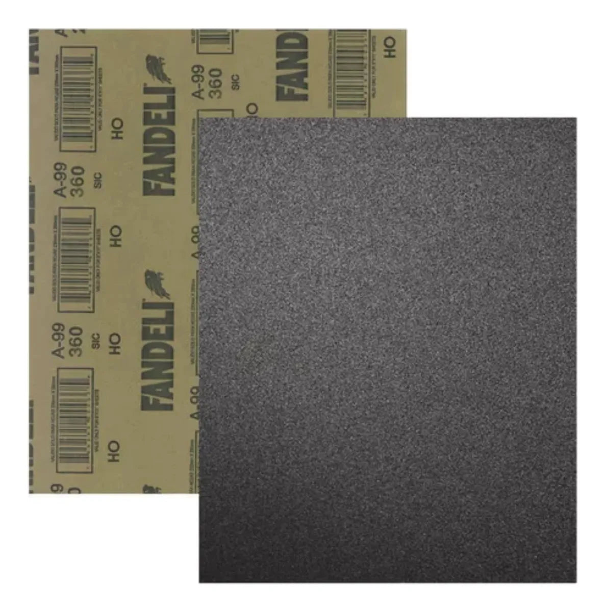 50pzs Lija Fandeli 00041 Agua A99 Grano360 Papel Impermeable